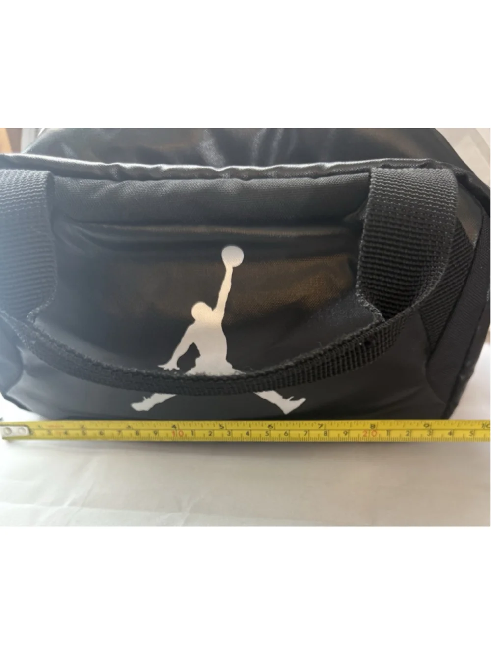 Nike Jordan Bag Tote Black Insulated Soft Mini Duffel Lunch Box Jumpman Premium